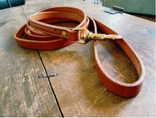 Load image into Gallery viewer, The Oakley - Leather Dog Leash (non-stitched)