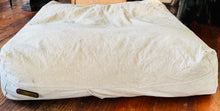 Load image into Gallery viewer, Feather Dog Bed in Cotton Canvas