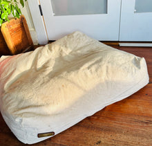 Load image into Gallery viewer, Feather Dog Bed in Cotton Canvas