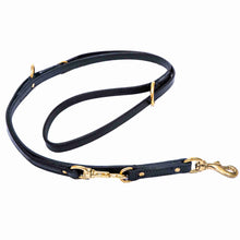 Load image into Gallery viewer, Hands-free leather dog leash from fireside hound, on a white background
