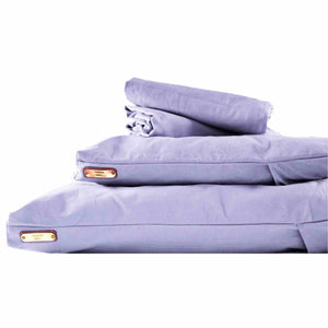 Fireside Hound purple dog bed cover on a white background