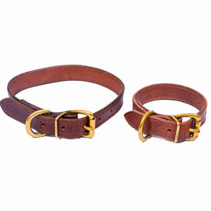 Leather Dog Collar | 1" Wide